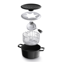 Set Fondue para 6 Personas 2 en 1 | KISAG 25103-00