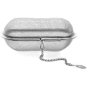 Stainless steel spice strainers 11 x 4.5 cm. Ibili 688800 (6 units)
