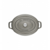 LOS GEMELOS STAUB 40500-276-0 Cocotte STAUB gris grafito cereza de hierro colado . Diametro: 27cm