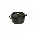 LOS GEMELOS STAUB 40500-281-0 Cocotte STAUB redonda negra de hierro Colado . Diametro: 28cm