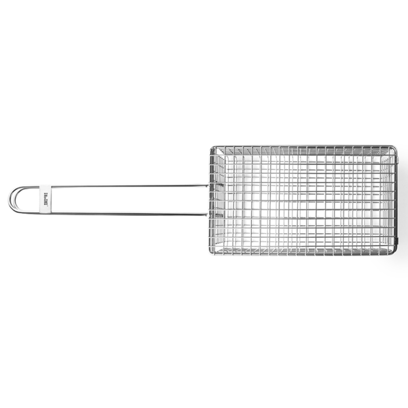 Parrilla Cesto Acero Inoxidable 24x13x8 cm Ibili 770404 (6 unidades)