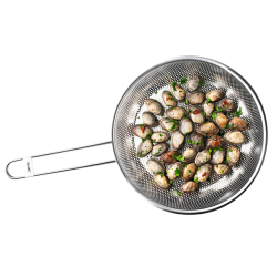 Sartén Barbacoa Acero Inoxidable Ø28x6x50 cm Ibili 665628 (6 unidades)