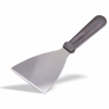 Stainless steel triangular spatulas 25x10 cm. Pujadas P381010 (12 units)