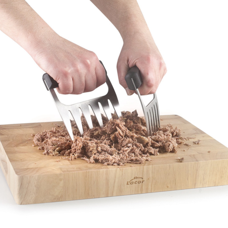 Garras de oso para carne inox 10,5x12 cm. Lacor 38015