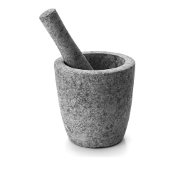 Mortero de granito con mano Ø12x12 cm 365 ml. Lacor 60518