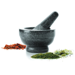 Mortero de granito con mano Ø12x8 cm 250 ml. Lacor 60512