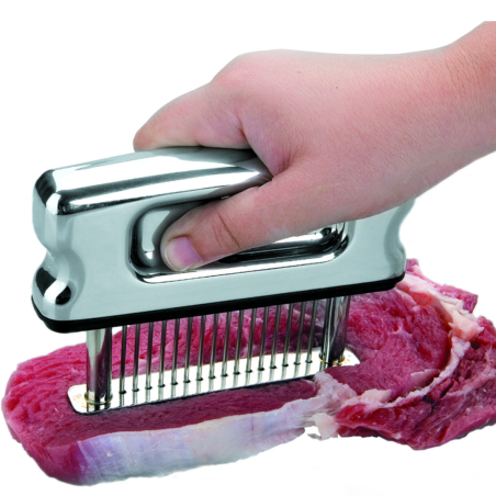 Maza ablandacarne inox 18/10 (12x2 cm). Lacor 60432