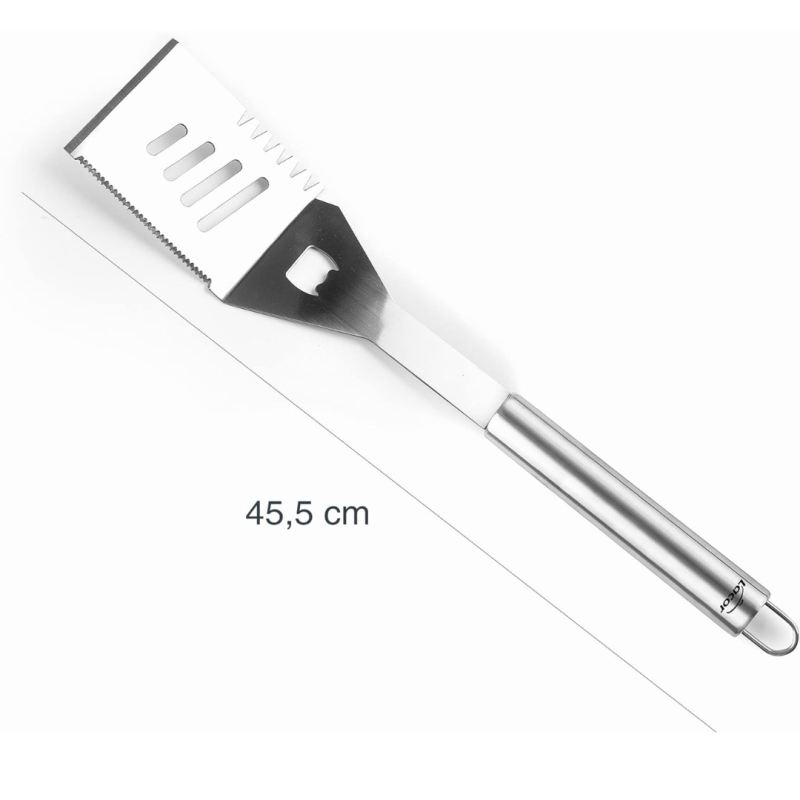 Espátula para barbacoa inox 45.5 cm. Lacor 60263