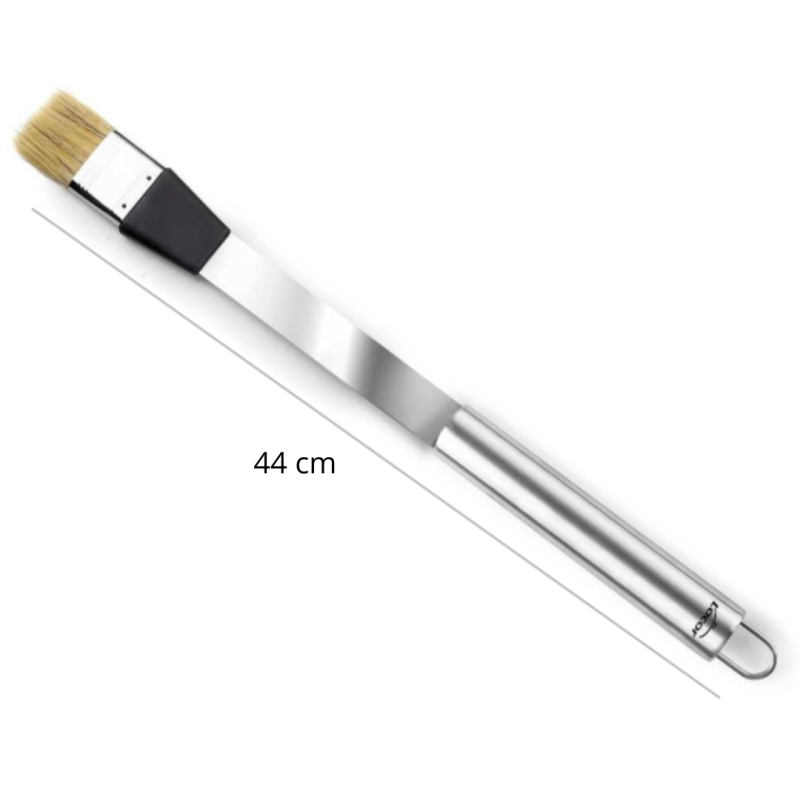 Brocha para barbacoa inox 44 cm. Lacor 60264