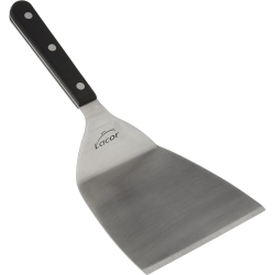 Espátula para grill acodada inox 12x27 cm. Lacor 60434 (6 unidades)
