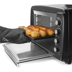 Guante de cocina negro 36 cm. Lacor 60070