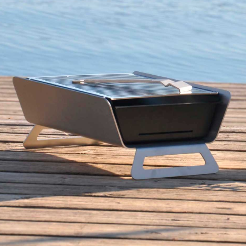 Barbacoa de Mesa CALIU Kit Premium 45x30 cm