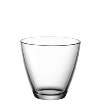 Niedrige, transparente Wassergläser ZENO 26 cl Ø8.6x8.2 cm. BORMIOLI 383470V42021990 (6 Stück)