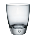Niedrige, transparente Whiskygläser LUNA 35 cl Ø8.7x10.8 cm. BORMIOLI 191200M04321990 (12 Stück)