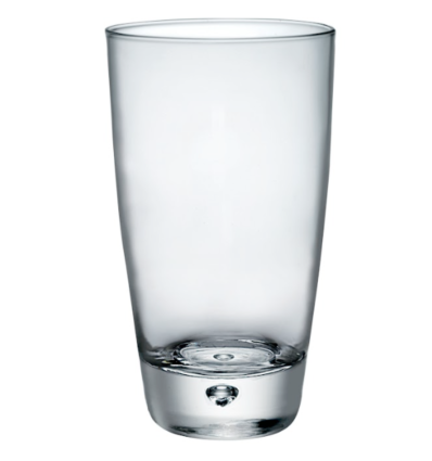 Vasos altos transparentes LUNA 45 cl Ø8.2x14.5 cm. BORMIOLI 191210M04321990 (12 unidades)