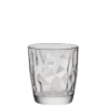 Low Transparent Glasses DIAMOND 30.5cl Ø8.4x9 cm. BORMIOLI 350200M02321990 (6 units)