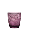 Verres Bas Violets DIAMOND 30.5cl Ø8.4x9 cm. BORMIOLI 350230M02321990 (6 unités)