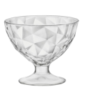 Copas de helado transparentes DIAMOND 36cl Ø11.7x9.9 cm. BORMIOLI 302262M02321990 (6 unidades)