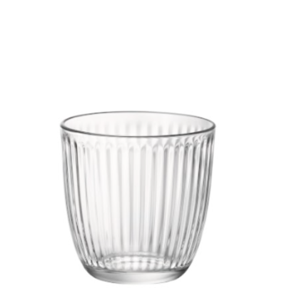 Low Clear LINE Glass 29cl Ø8.5x8.5 cm. BORMIOLI 580500VNA021990 (12 units)