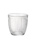 Vasos bajos transparentes LINE 29cl. (12 uds)