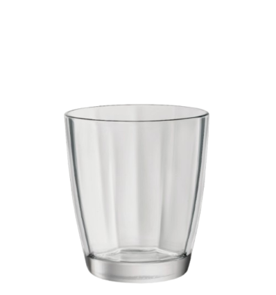 Vasos bajos transparentes PULSAR 39cl. (6 uds)