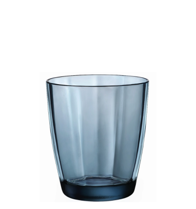 Verres bas bleus PULSAR 39 cl Ø9.1x10.2 cm. BORMIOLI 360660M02321990 (6 unités)