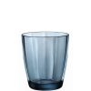 Verres bas bleus PULSAR 39 cl Ø9.1x10.2 cm. BORMIOLI 360660M02321990 (6 unités)