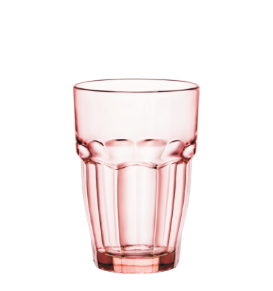 Verres hauts rouges ROCK BAR LOUNGE 37cl Ø8.3x12 cm. BORMIOLI 418980BAA121990 (6 unités)