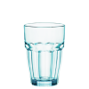 Tall Blue ROCK BAR LOUNGE Glasses 37cl Ø8.3x12 cm. BORMIOLI 418970BAA121990 (6 units)