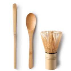 Set Matcha de 3 Piezas en Bambú Ibili (2 unidades)