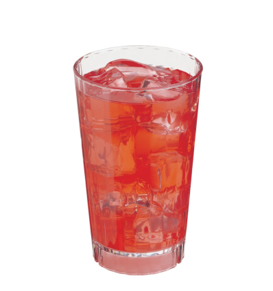 HUNTINGTON VASO ALTO POLICARBONATO TRANSPARENTE 35.5 CL (36 UNIDADES)