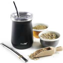 Set para Hacer Mate de 4 Piezas en Acero Inoxidable - IBILI 685800