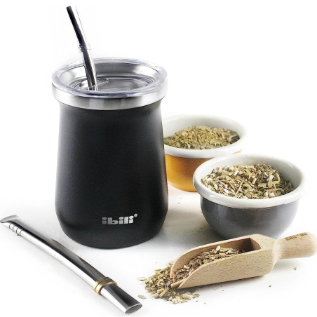 Set para Hacer Mate de 4 Piezas en Acero Inoxidable - IBILI 685800