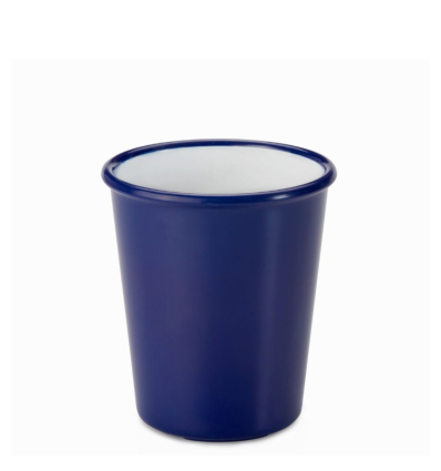 Vaso bajo de melamina azul Mediterranean 25 cl Ø8x9.5 cm. PUJADAS P22759