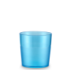 Vaso bajo azul policarbonato 17 cl Ø7x7 cm. PUJADAS P924002A