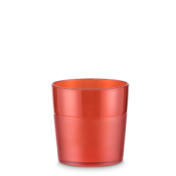Vaso Bajo Rojo de Policarbonato 17 cl (6 uds) - Pujadas