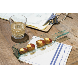 Bandejas Botella de Champán Cristal 8x30 cm - SUPREMINOX