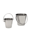 Cubo mini acero inoxidable para tapa Snack Holder 15 cl Ø 7x6.5 cm. APS 40630 (6 unidades) (Cada unidad se compone de un set 4 