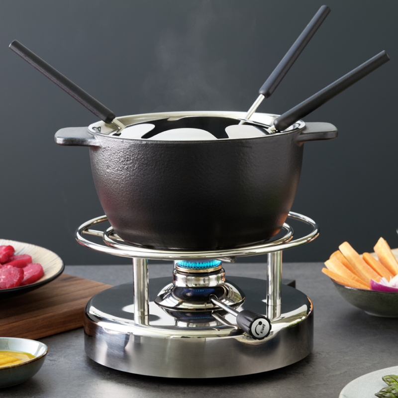 Hornillo Rechaud Long Fire Inox Ø20 cm - KISAG 2340