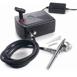 Aerógrafo con Compresor para Pastelería 11x13x6 cm 20 W - Lacor 69450