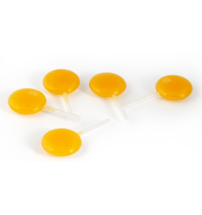 Pipettes en Polyéthylène Transparent en Forme de Sucette 6.5 cm 1.2 ml - 100% CHEF 100/2009 (500 unités)