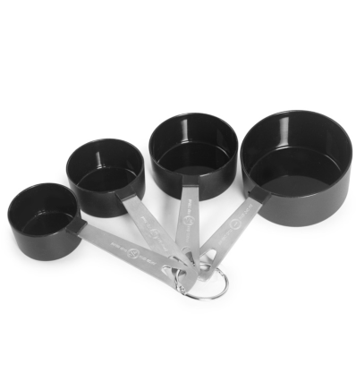 Cazos de medida set 4 unidades en inox 18/10. Ibili 736900 (6 unidades)