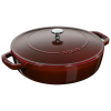 Cacerola roja con chistera Ø24 cm 2.4 L. LOS GEMELOS STAUB 12612487