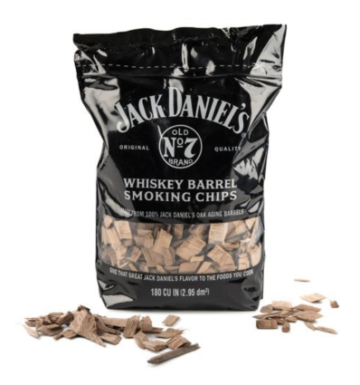 Virutas de madera aromatizadas al Jack Daniel´s Chips para ahumador. 850-900 gramos. 100% CHEF 10/0028