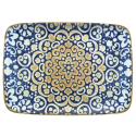 Bandeja rectangular porcelana con decorado Alhambra Banquet 23x16 cm B928195E