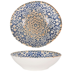 Bol Alhambra Tango: Porcelana Elegante, Ø 18x16.5x5.5 cm