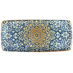 Bandeja Alhambra Banquet: Elegancia en Porcelana 34x15 cm
