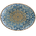 Bandeja oval porcelana decorado Alhambra Banquet 31x24x2.5 cm. B928057E