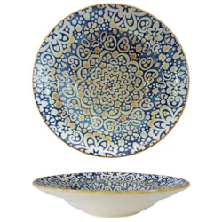 Plato Pasta Ø27 Alhambra | 6 uds | Bone China | B928008E | Alium Pro
