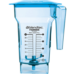Jarra Azul FOURSIDE 1L con Tapa Dura - Blendtec
